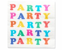 American Greetings Rainbow Lunch Napkins