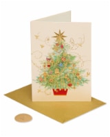 Papyrus Christmas Card (Christmas Tree) Perspective: Main