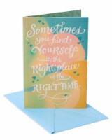 American Greetings Romantic Birthday Card (Right Place Right Time)