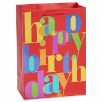 American Greetings #6 Birthday Lettering Gift Bag