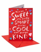 American Greetings #55 Valentine's Day Card for Kids (Sweet and Smart) Perspective: Main