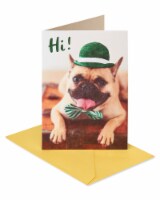American Greetings #55 Thinking of You Card (Pug) Perspective: Main