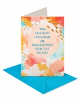 American Greetings #57 Thank You Card (Brushstroke) Perspective: Main