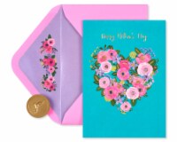 Papyrus Mother's Day Card (Floral Heart) Perspective: Main