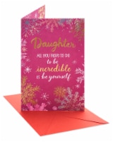 American Greetings #60 Christmas Card for Daughter (Incredible) Perspective: Main