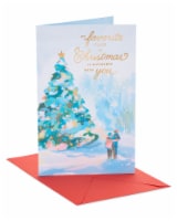 American Greetings #S23 Romantic Christmas Card (Happy) Perspective: Main