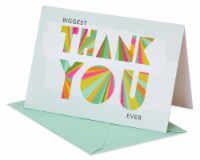 American Greetings #36 Thank You Card (Biggest Thank You) Perspective: Main