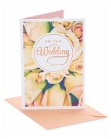 American Greetings #51 Wedding Card (Floral) Perspective: Main