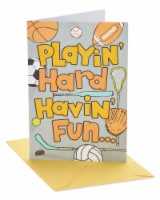 American Greetings #18 Birthday Card (Sports)