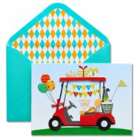 Papyrus Father's Day Card (Golf Cart) Perspective: Main