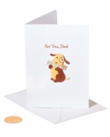 Papyrus #56 Father's Day Card (Dog and Newspaper) Perspective: Main