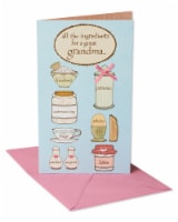 American Greetings Mother's Day Card for Grandma (Ingredients)