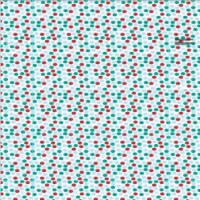 American Greetings Jumbo Plastic Christmas Gift Bag With Red & Green Dots Perspective: Main