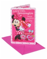American Greetings Valentine's Day Card for Granddaughter with Stickers (Minnie Mouse) Perspective: Main