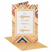 American Greetings Thank You Card (All the Difference) Perspective: Main