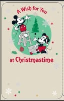 American Greetings Christmas Card (Mickey Mouse) Perspective: Main