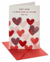 American Greetings Valentine's Day Card For Spouse (Soft Heart Pattern)