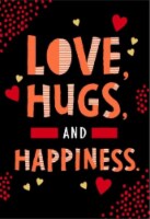 American Greetings Valentine's Day Card (Bold Lettering) Perspective: Main