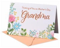 American Greetings #58 Mother's Day Card (Painterly Flowers) Perspective: Main