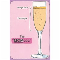 Recycled Paper Greetings The MOMosa Drink: Mostly Champagne Funny Mother's Day Card Perspective: Main