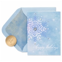 Papyrus Christmas Card #57 (Snowflake)
