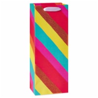 American Greetings Beverage Specialty Bag - Multicolor Stripes (#8) Perspective: Main