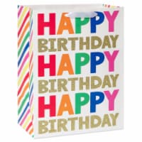 American Greetings Large Gift Bag - Happy Birthday Lettering (#3)