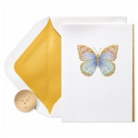 Papyrus Thinking Of You Card #56, Butterfly Perspective: Main