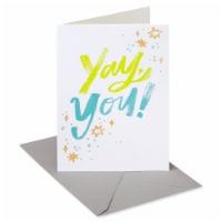 American Greetings Congratulations Card - Yay You! (#38) Perspective: Main