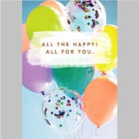American Greetings Birthday Card - All The Happy (#28) Perspective: Main