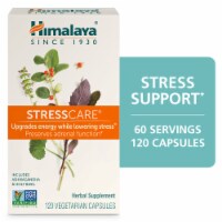 Himalaya® StressCare® Herbal Supplement Vegetarian Capsules Perspective: Main
