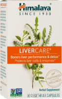 Himalaya LiverCare Herbal Supplement Vegetarian Capsules