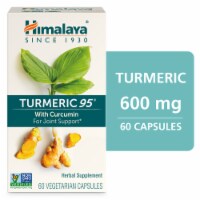 Himalaya® Turmeric Herbal 95™ with Curcumin Herbal Supplement Capsules Perspective: Main
