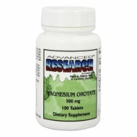 Advanced Research Magnesium Orotate 500 mg., 100 Tablets