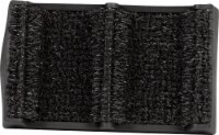 GrassWorx Clean Machine Shoe- and Boot-Scraping Doormat - Black Perspective: Main
