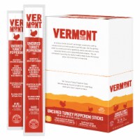 Uncured Pepperoni – Turkey – Healthy Meat Protein – 1oz Jerky Sticks – 24 count carton