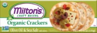 Milton's Craft Bakers Organic Olive Oil & Sea Salt Crackers