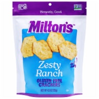 Milton's® Gluten Free Zesty Ranch Baked Crackers