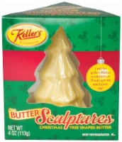 Keller's® Butter Sculptures™ Christmas Tree Shaped Butter Perspective: Main