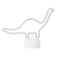 New View Dino Themed Tabletop Neon Light Perspective: Main
