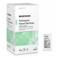 McKesson Ethyl Alcohol Fresh Scent Hand Sanitizer with Aloe 0.9 Gram Individual Packet 144 Ct