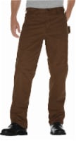 Dickies Men’s Big & Tall Relaxed Fit Sanded Duck Carpenter Jeans - Rinsed Timber Perspective: Main