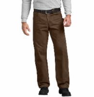 Dickies Men’s Big & Tall Relaxed Fit Sanded Duck Carpenter Jeans - Rinsed Timber Perspective: Main