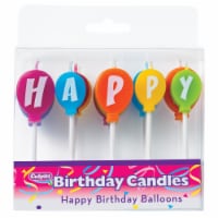 DecoPac Happy Birthday Balloon Cake Candles