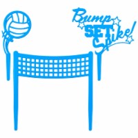 DecoPac Bump Set Spike Volleyball Cake Decorating Kit Perspective: Main