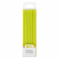 Bakery Crafts Glitter Slime Lime Birthday Candles