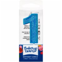 DecoPac One Birthday Candle Cake Decoration - Blue