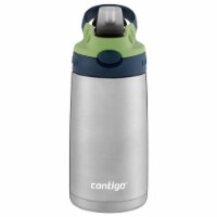 Contigo Cleanable Stainless Steel Insulated Water Bottle - Blue/Green