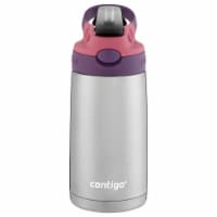 Contigo Cleanable Stainless Steel Insulated Kids Water Bottle - Eggplant