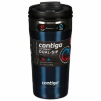 Contigo® Uptown Stainless Steel Dual-Sip Tumbler - Blue